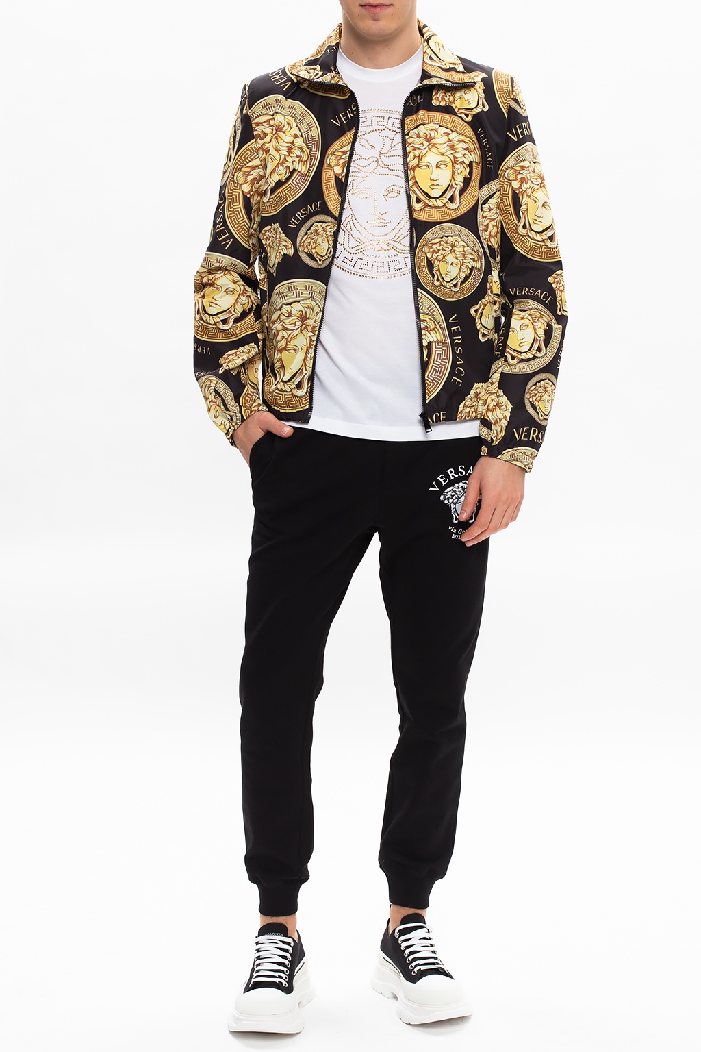 Versace hot sale lightweight jacket